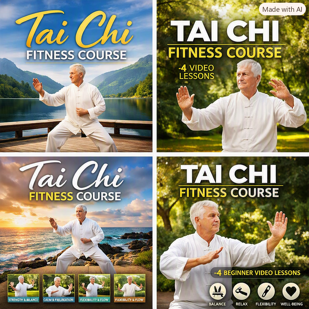 Tai Chi Fitness Workout Course Training