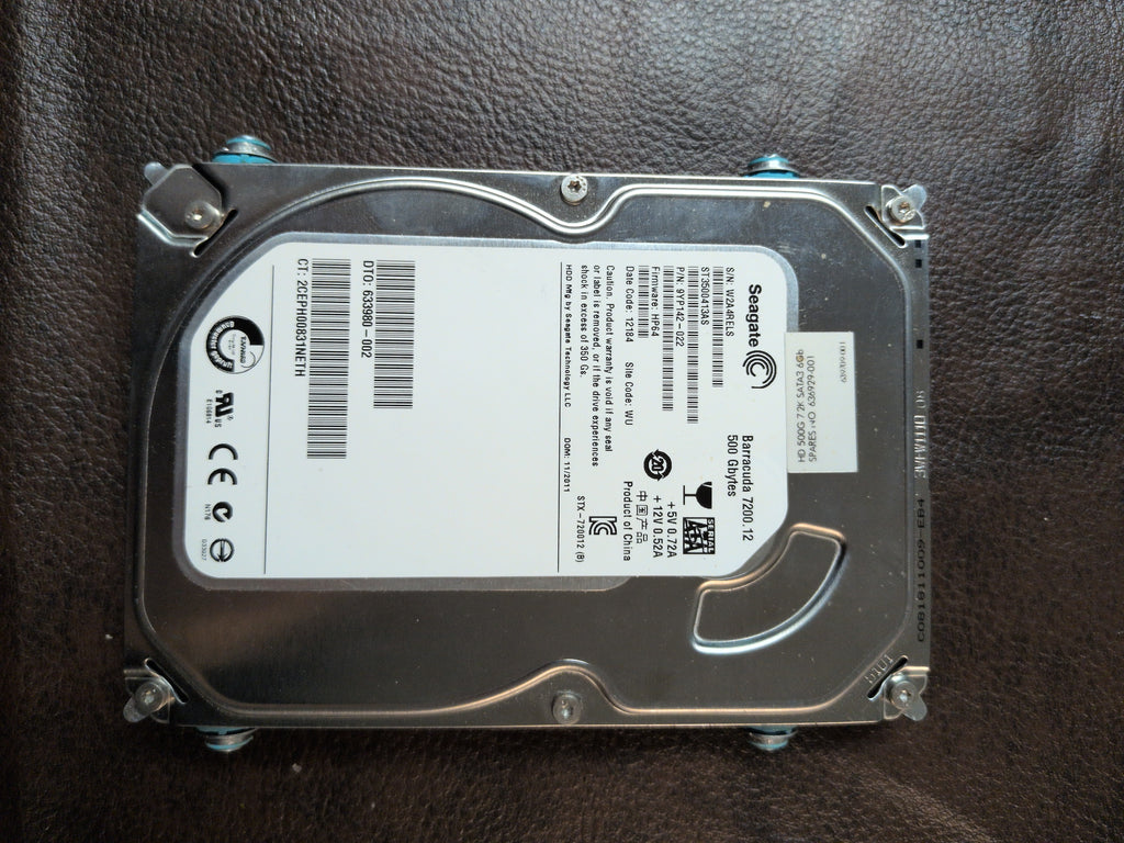 500gb Seagate Barracuda 2.5" HDD Hard Drive (Used)