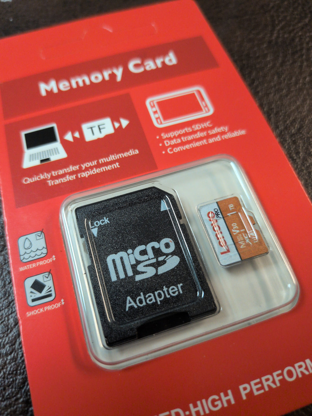 Lenovo Orange 1TB MicroSD SDXC Card (New)