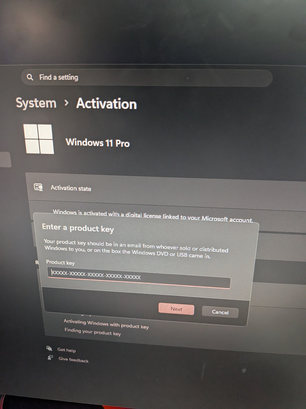 Windows 11 Pro Product Key | a Serial Code for Activation to Add New Features & to Upgrade & Activate to a Windows 11 Pro PC l add New Features: Hyper-V Virtual Machine Platform, Windows Subsystem for Linux and Bitlocker Sent via Email Immediately Receive