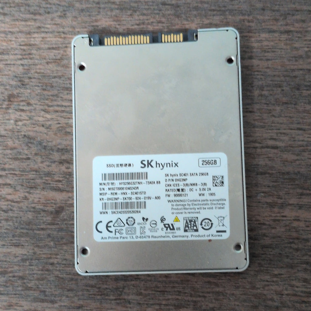 SK Hynix 2.5" Silver SATA ||| 256gb SSD Solid State Drive | Replacement 2.5" or Secondary SSD Solid State Drive
