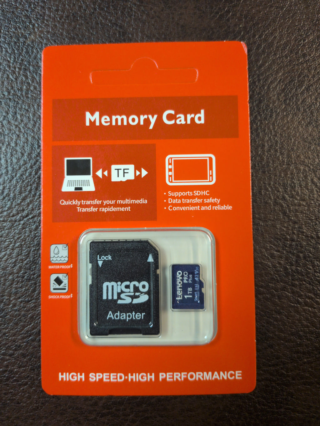 Lenovo Blue MicroSDXC 1TB Card
