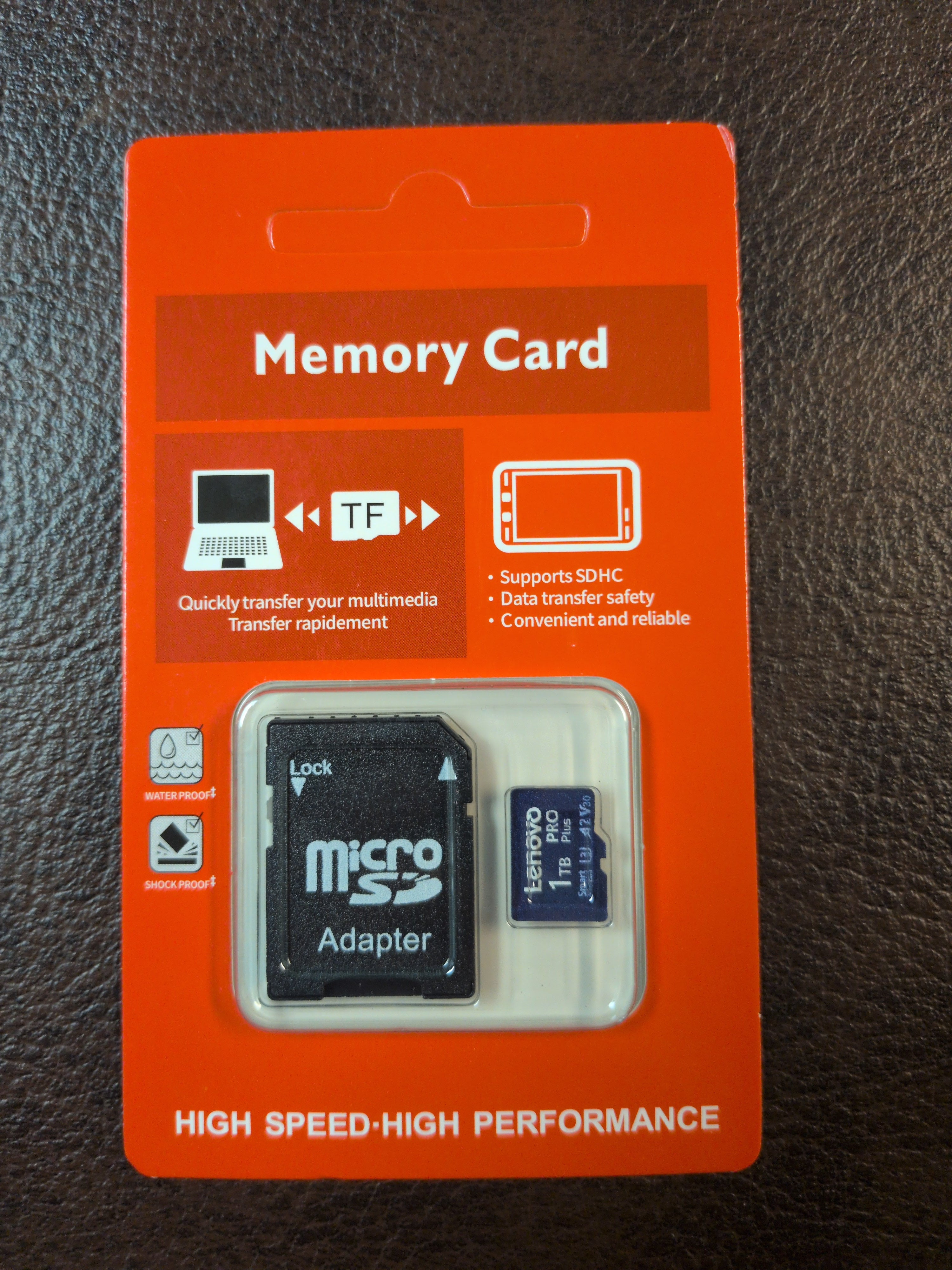 Lenovo Blue MicroSDXC 1TB Card