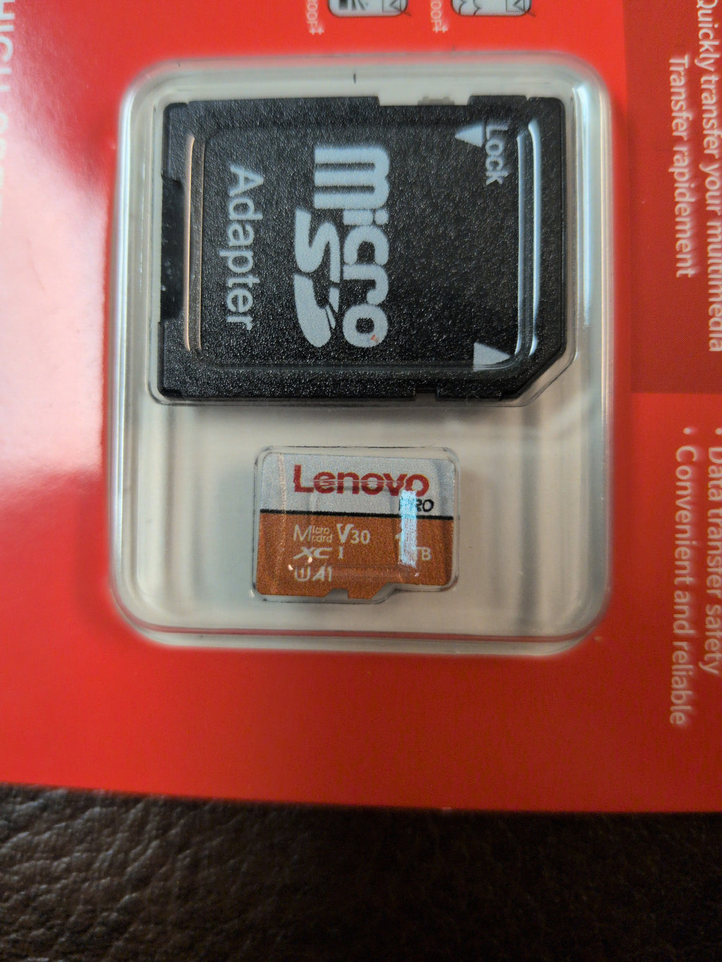 Lenovo Orange 1TB MicroSD SDXC Card (New)