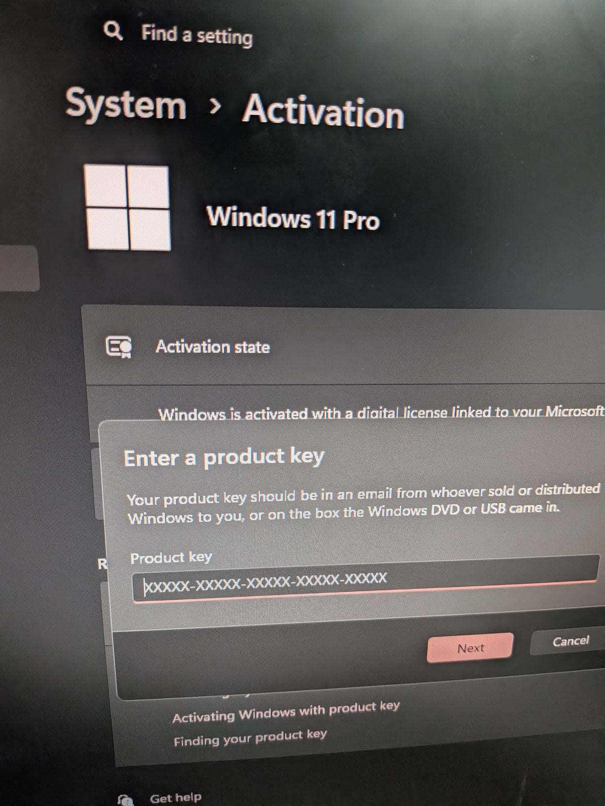 Windows 11 Pro Product Key | a Serial Code for Activation to Add New Features & to Upgrade & Activate to a Windows 11 Pro PC l add New Features: Hyper-V Virtual Machine Platform, Windows Subsystem for Linux and Bitlocker Sent via Email Immediately Receive
