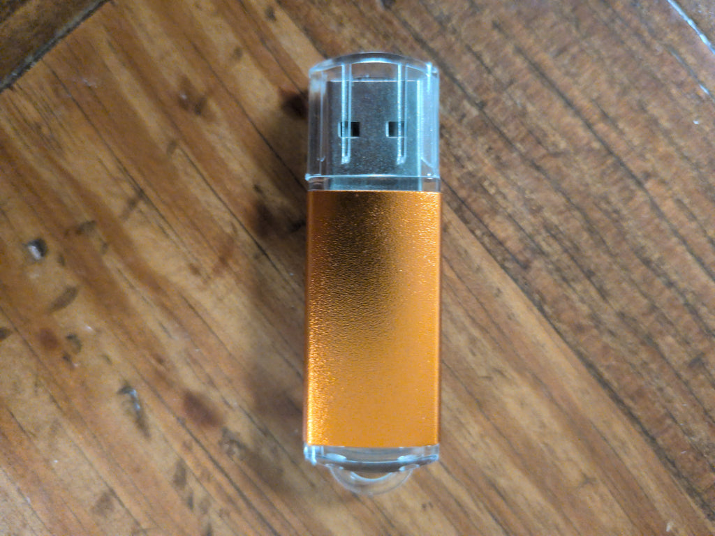 32gb Orange USB 2.0 Flash Drive File Storage Drive Thumb Drive Secure Storage