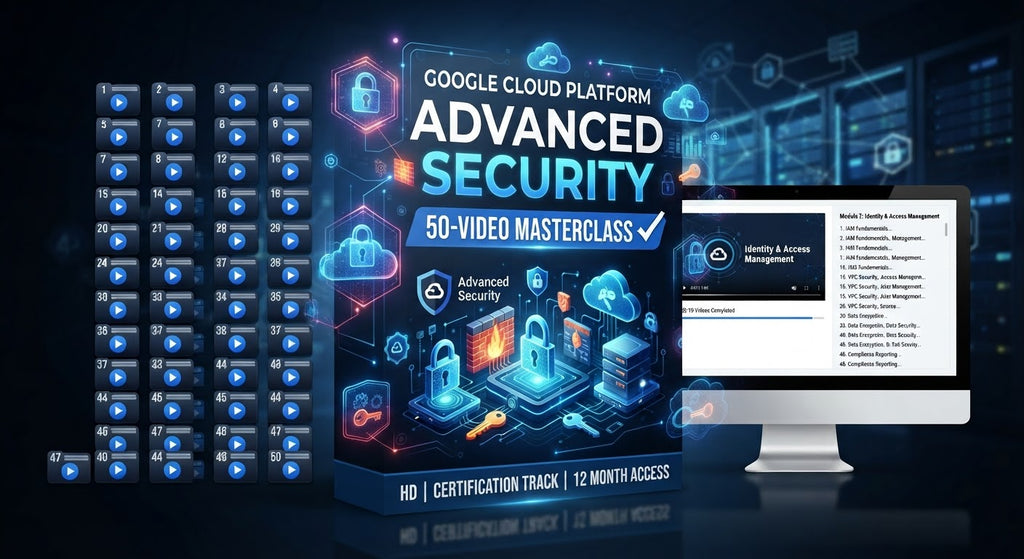 Google Platform Cloud Security Management - 50 File Download Containing This Detailed Video Course