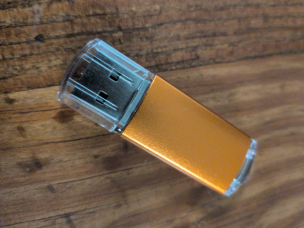 32gb Orange USB 2.0 Flash Drive File Storage Drive Thumb Drive Secure Storage