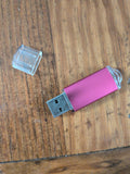32gb Pink USB 2.0.USB Flash Drive Storage Drive for File Storage on Windows, Linux and Android
